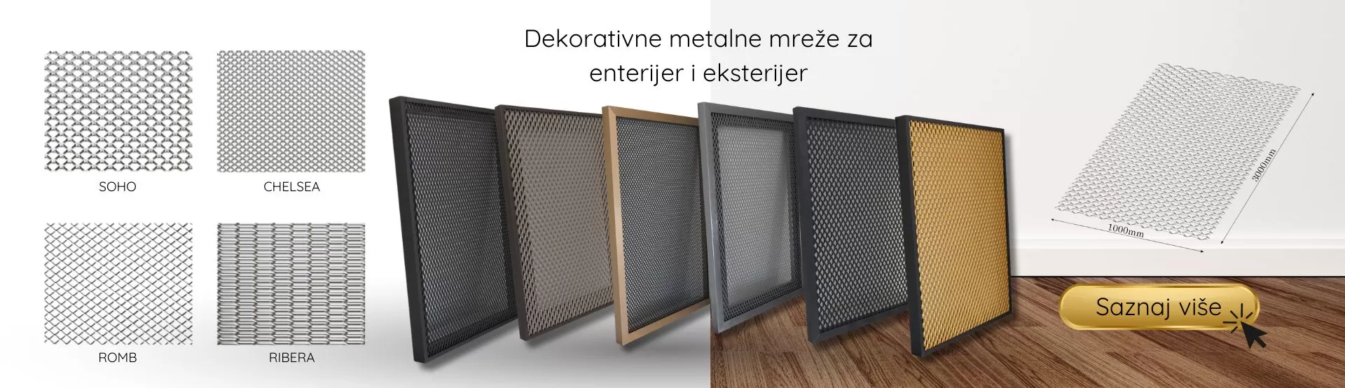 Slika za slajder - dekorativne metalne mre%C5%BEe za enterijer i eksterijer