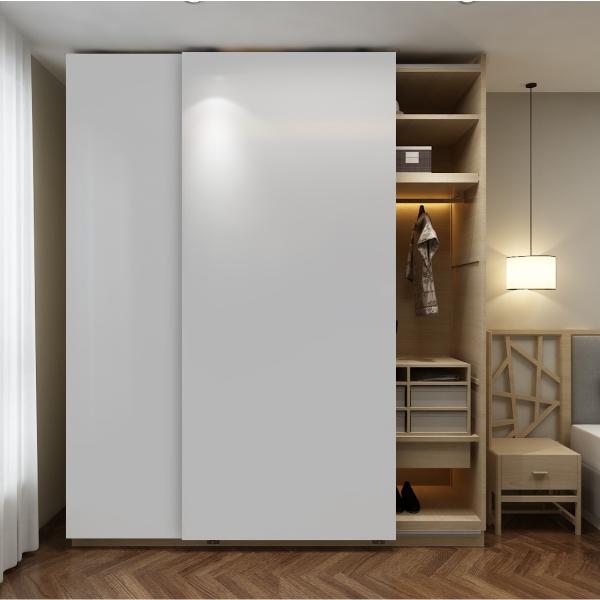 Sistemi za klizna plakarska vrata sa osloncem na gornju šinu - Šapa sistemi