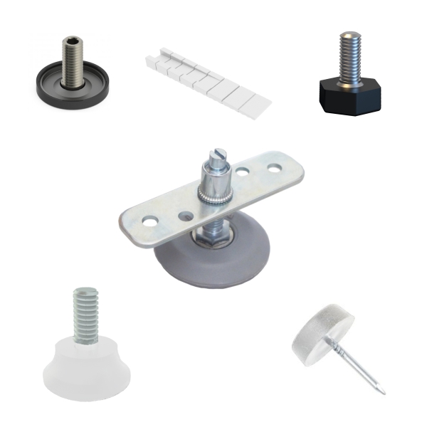 Podesive stope i stopice za nameštaj