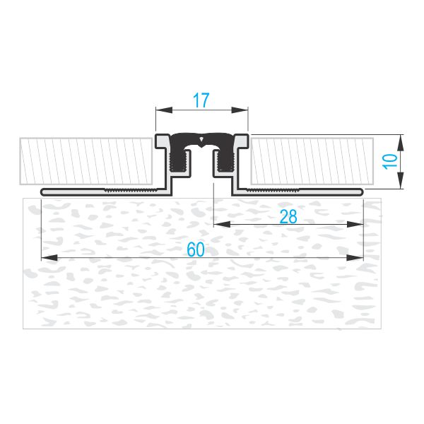DIL Al dilatacioni profili