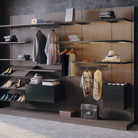 Sistem otvorenih garderobera BD