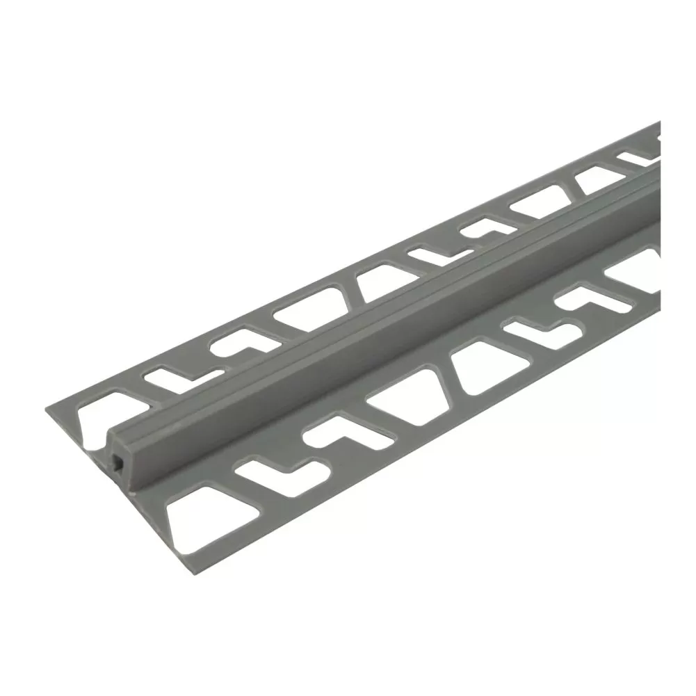 DIL U PVC profil H=12mm-siv AR